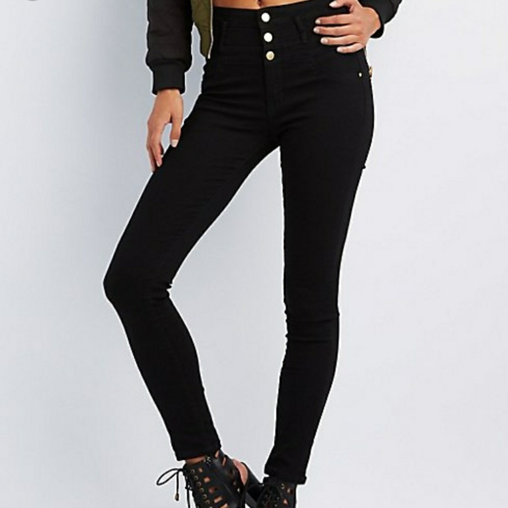 Hi waisted Black Refuge Jeans